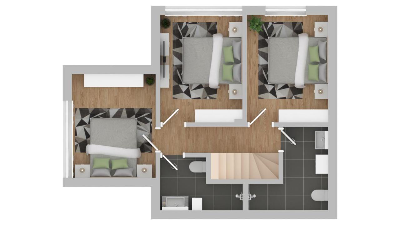 Villa Solis Lacus Modern Apartment - Private Heated Pool - Smart Tv Sky X - Free Parking Njivice Exteriér fotografie